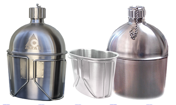 ALFA1 Stainless Steel Water Canteen